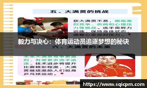 毅力与决心：体育运动员追逐梦想的秘诀